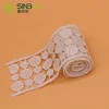 Free Sample Milk Silk Embroidery Polka Dot Lace Trim For Sewing