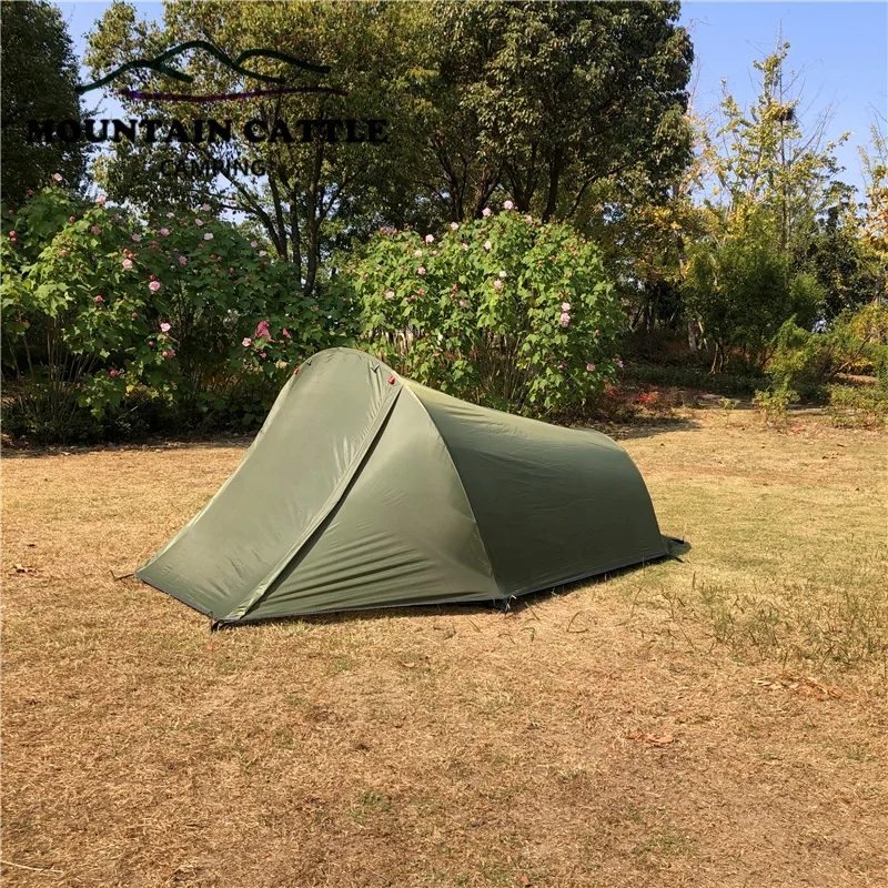 Mountain Cattle Ultralight 2 Person Outdoor Camping Tent Tunnel Type ...