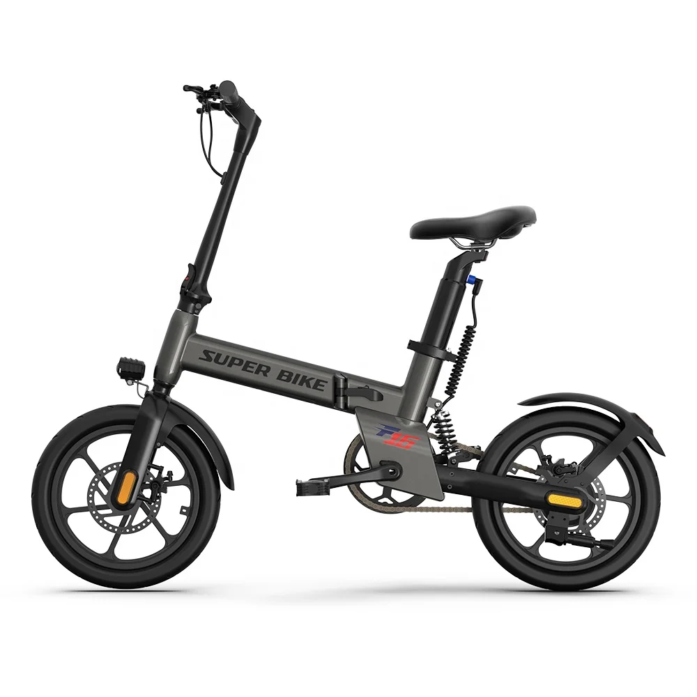 2021 Angelol Folding Electric Bike Small Foldable Lithium Battery Road