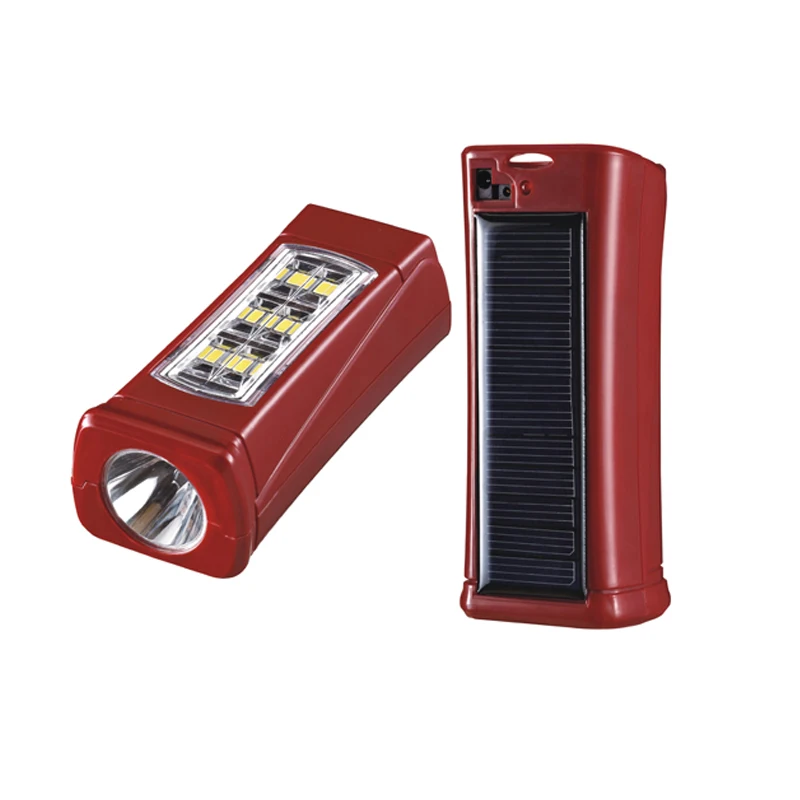Nepal Pakistan Bangladesh India sell Factory Direct  3W SMD+1W Torch pocket Mini USB charge Rechargeable emergency light solar