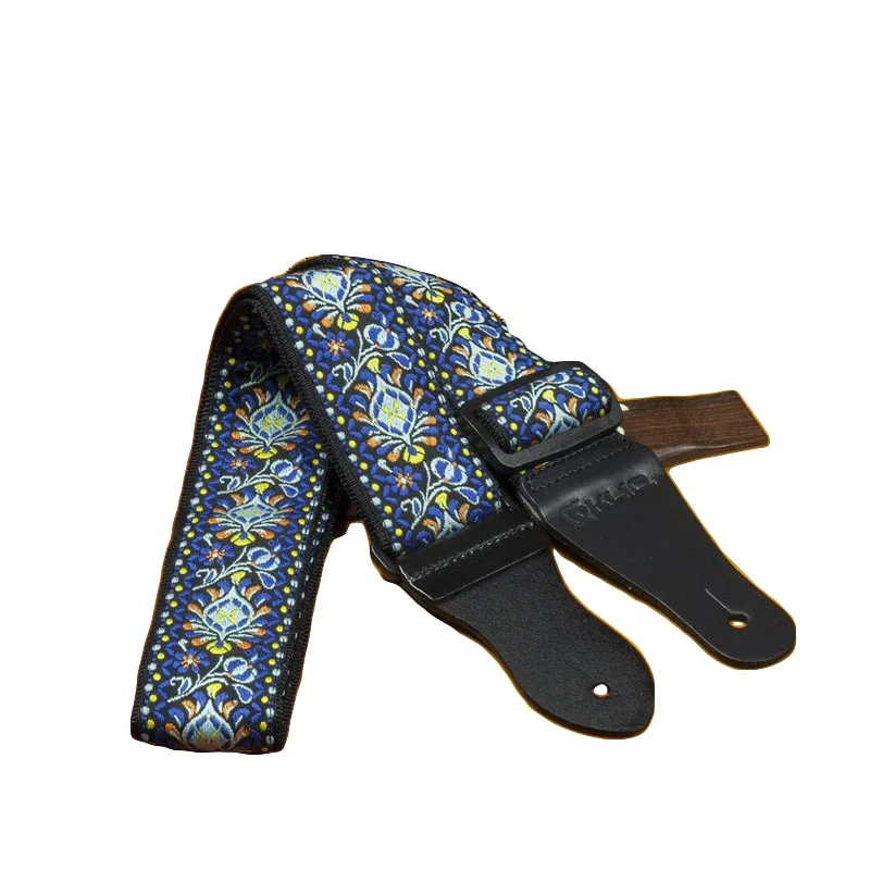 Adjustable Customized Color And Size Neoprene Guitar Strap For Acoustic