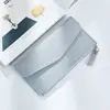 The unique envelope design makes the solid color lady's long purse fashionable and novel