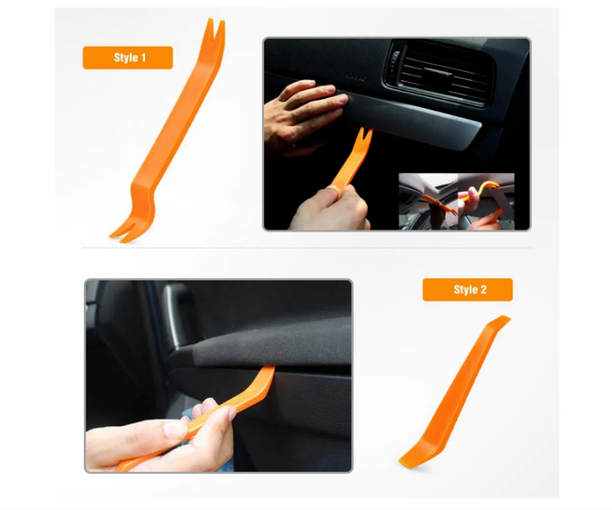 Car Retainer Clip Kit Plastic Push Rivet Screw Plastic Fasteners And Clips Remoal Tool Set Buy