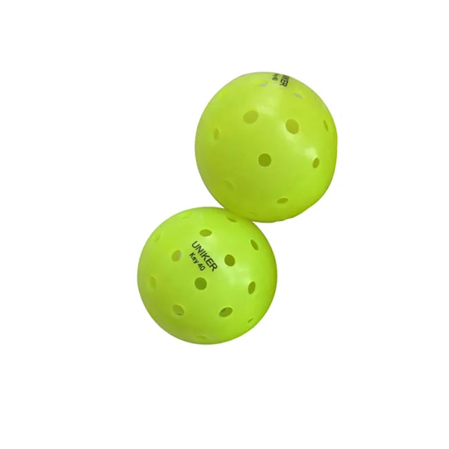 Pickleball Ball Set Outdoor Pickleball Balls Green Durable And