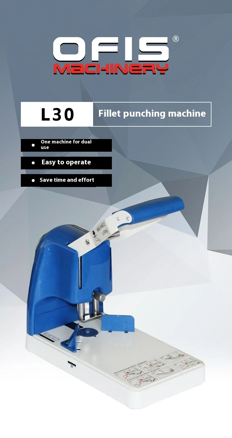 Dual-Use Manual Business Card Punching and Photo Album Chamfering Machine Factory Direct R6 Filling Paper Trimmer