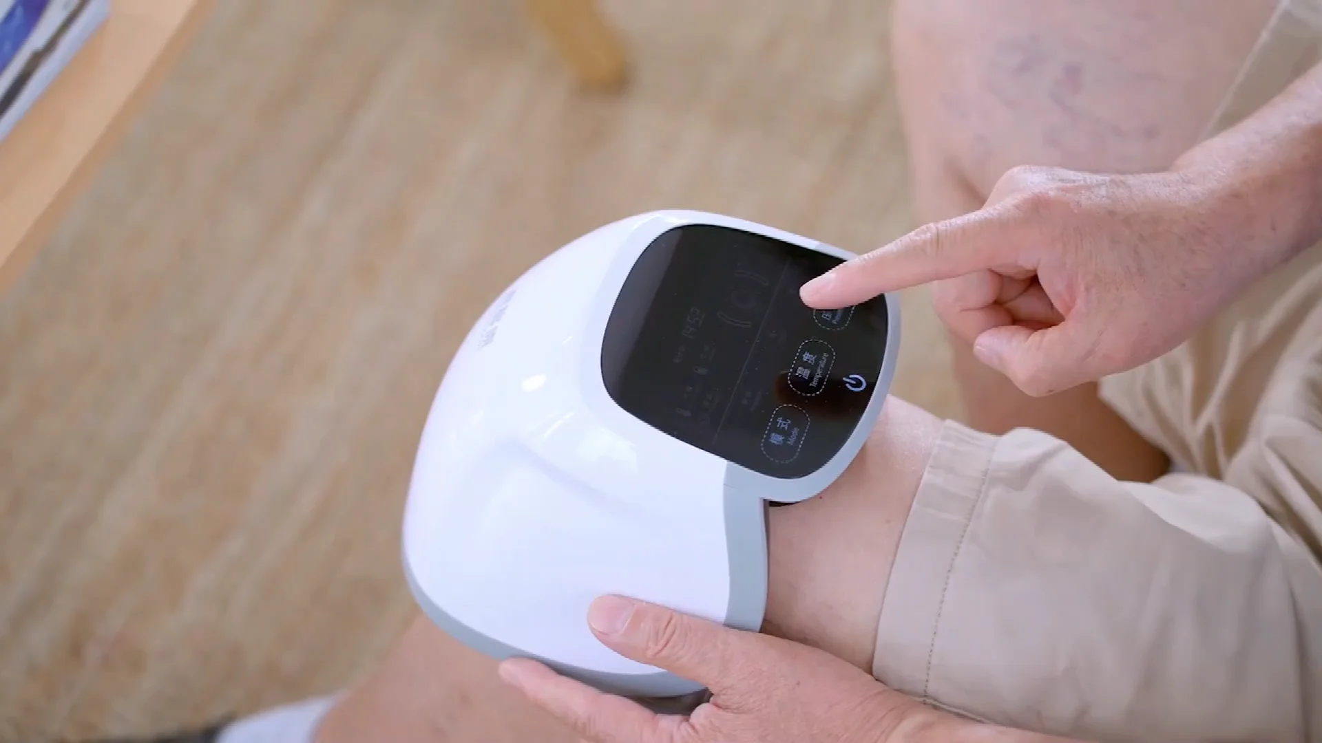 Electric Knee Massager Vibrating Foot Chair Care Therapy Ce Infrared