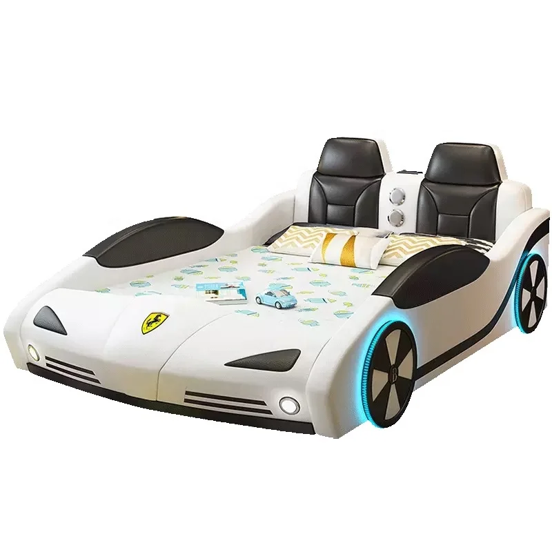 Car bed with LED light blue tooth children bedroom  Y50