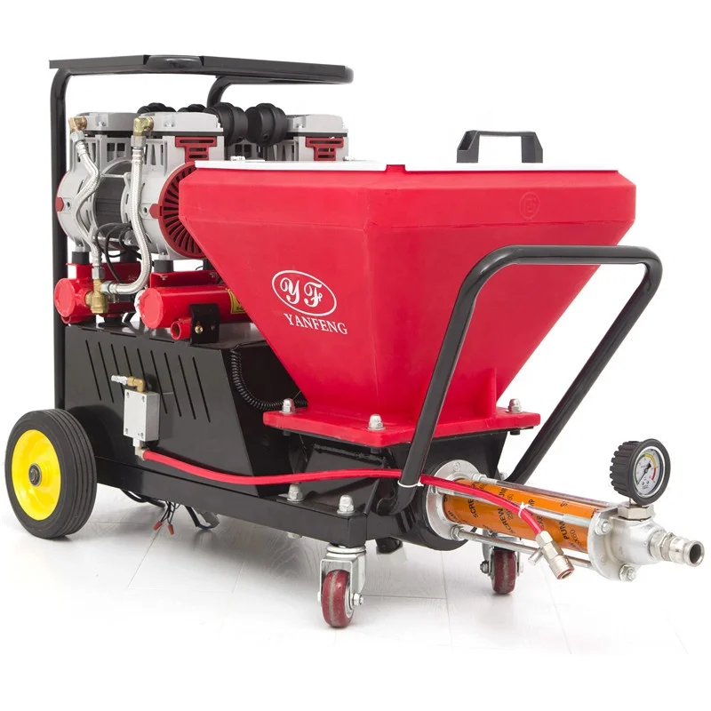 Rotor Stator Pump Spraying Machine 110v Dc Brushless Thin Fireproof