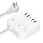 Factory Direct Quick Charger Socket Power Cord Extension USB Receptacle Universal Outlet