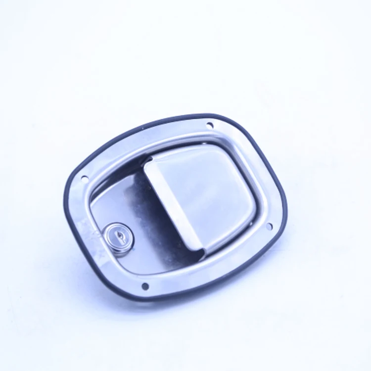 modern stainless steel truck paddle lock handle latch for tool box