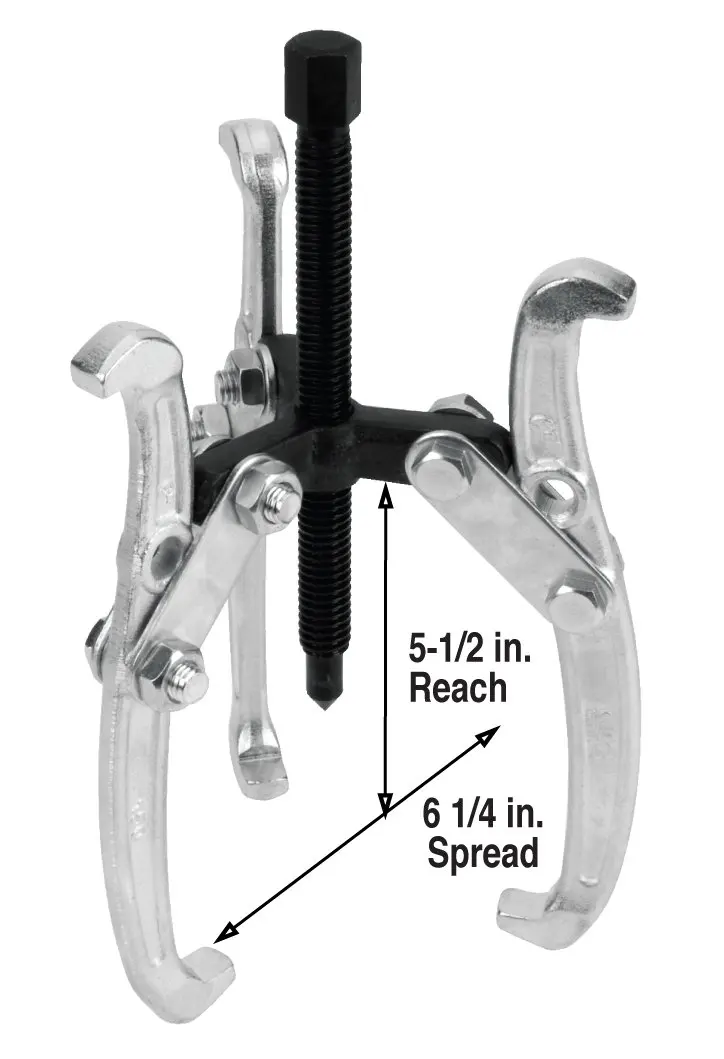 4inch 2jaw Gear Puller Gear Removal Tool For Slide Gears Pulley And