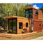 Zhonghui customized easy to install two story 40 ft insulated container living homes villa