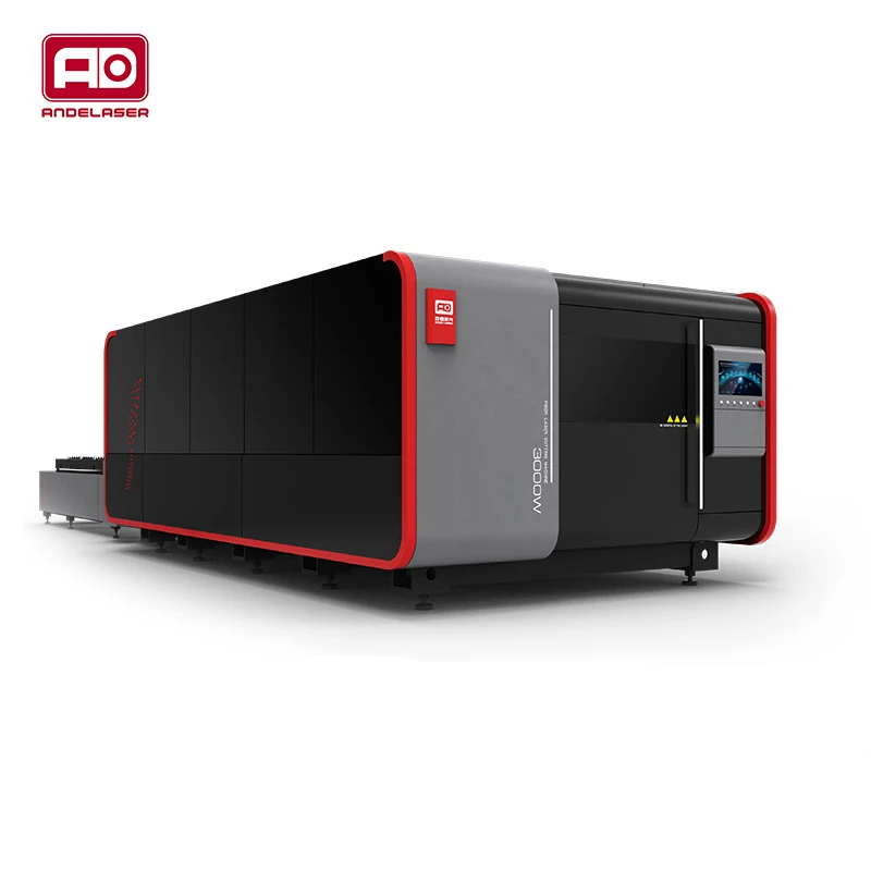 
China manufacture 3000w 4000w 6000w 8000w 10000w metal fiber laser cutting machine price 