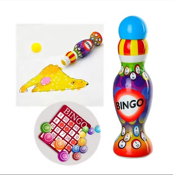 Wholesale Large Bingo Daubers,Big Capacity Colorful Ink No Leaking