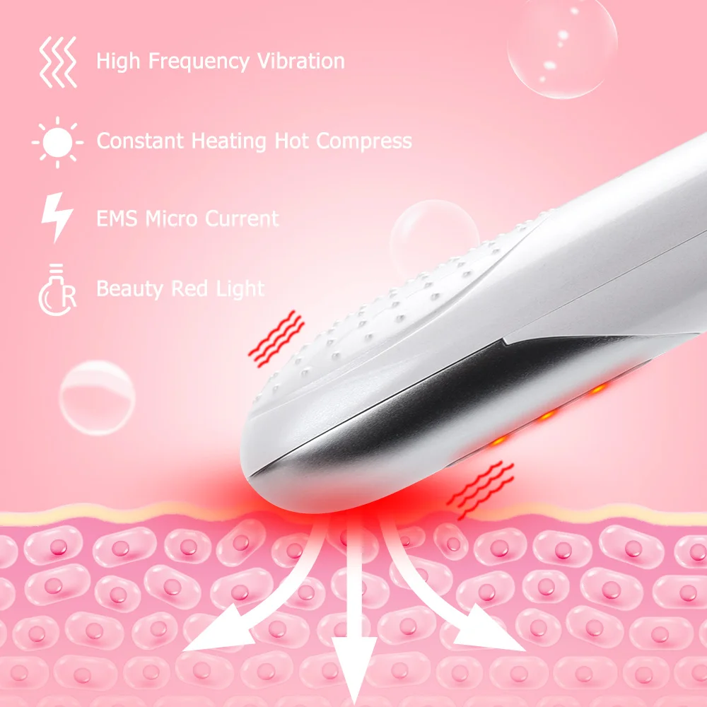 USB Rechargeable 4-in-1 Anti Wrinkle Anti Aging  Massage Device Vibration Instrument Relieve Eye Fatigue Electric Eye Massager .jpg