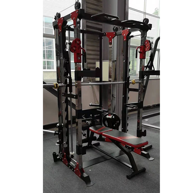 Multifunctional Home Gym With Smith Machine Gym Equipment Smith Machine Bodybuilding Buy Multifunctional Home Gym Smith Machine Gym Gym Equipment Smith Machine Product On Alibaba Com