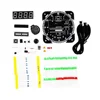 Rotating DS1302 Digital LED Display Module Alarm Electronic Digital Clock LED Temperature Display DIY Kit Learning Board 5V New