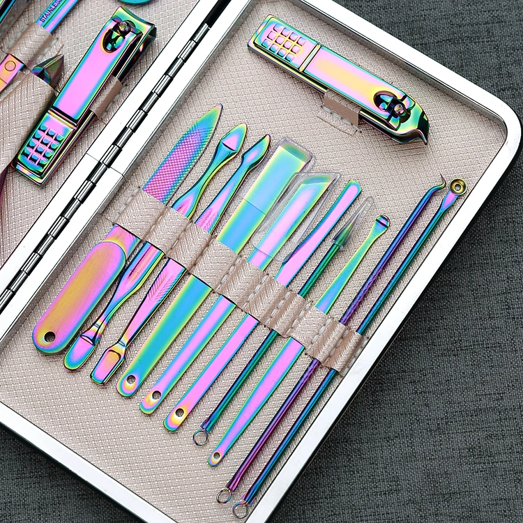 professional manicure kit in set