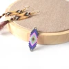 Wholesale miyuki seed beads evil eye designer charms connector for jewelry making