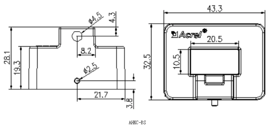 Acrel ADW350 series 5G base station 1 channel three phase wireless energy meter with NB-IOT communication - ANKUX.COM