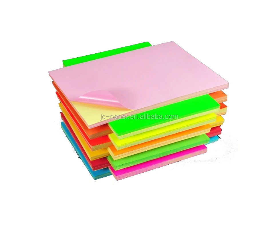 colour paper sticker