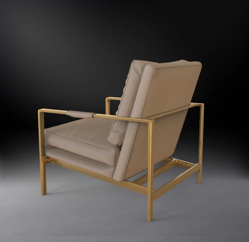 新设计简单的现代座椅沙发躺椅客厅的躺椅