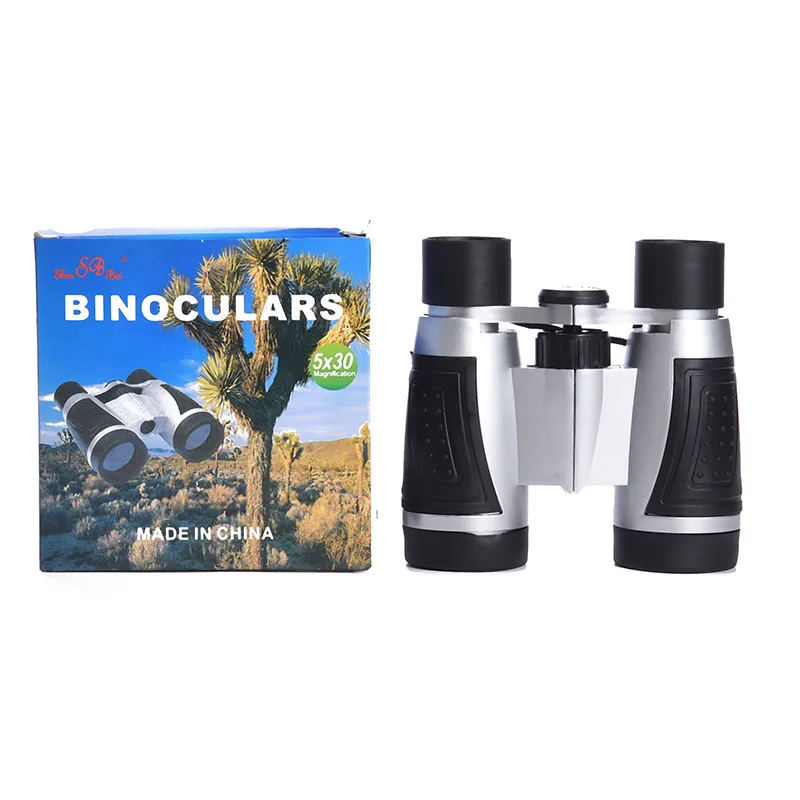 5x30mm Outdoor Science Binoculars Optical Lens Telescope Binoculars