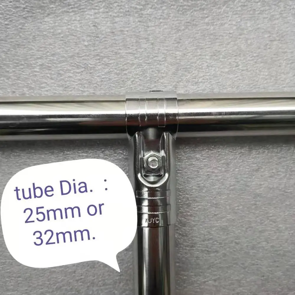 
25mm or 32mm round tube connection joint ( T shape) 