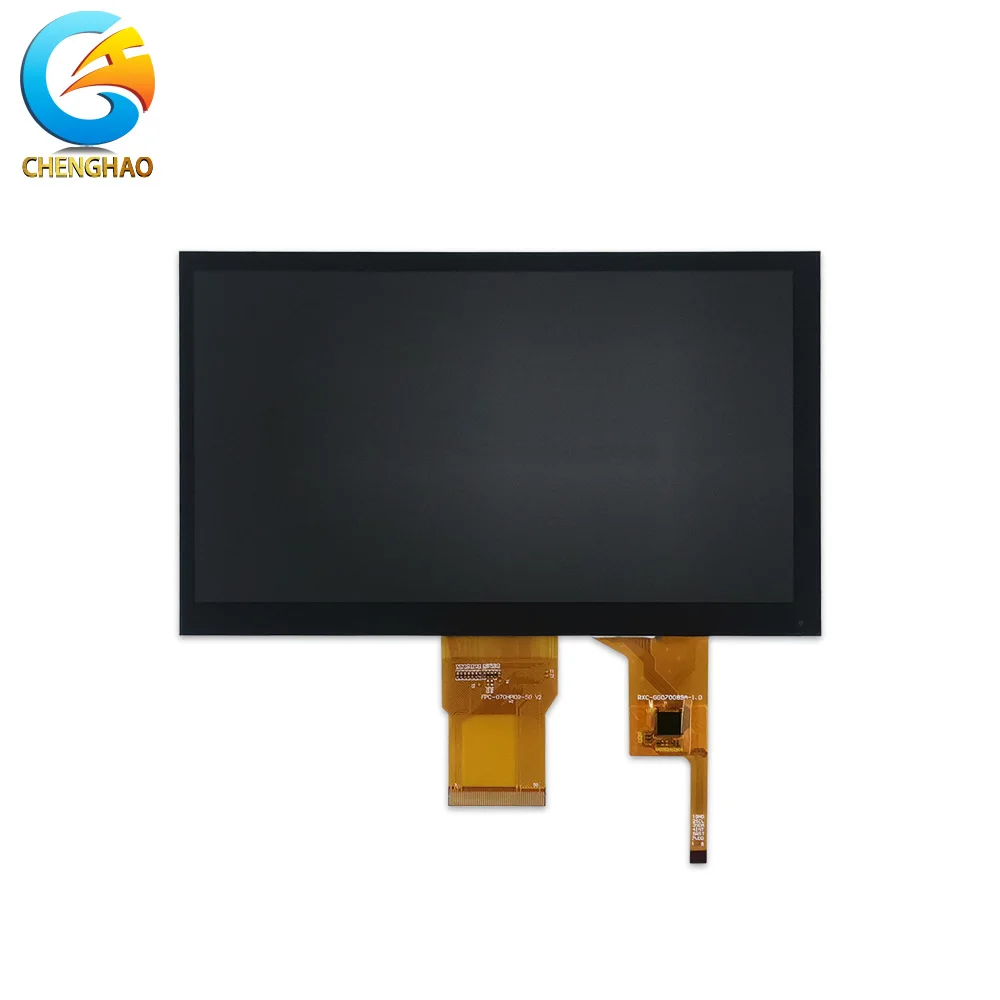 800cd/m2 High Brightness 7 Inch Lcd Panel 800*480 Tft Display Module ...