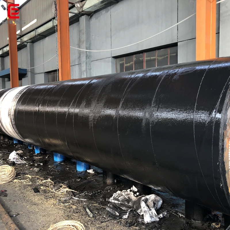 SSAW Q235B Spiral Welded Steel Pipe Penstock Pipe for Hydroelectric Power Plant