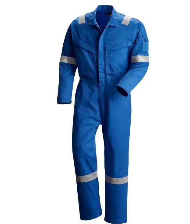 Oil and Gas Safety Supply Flame Resistant Reflective Coverall 
