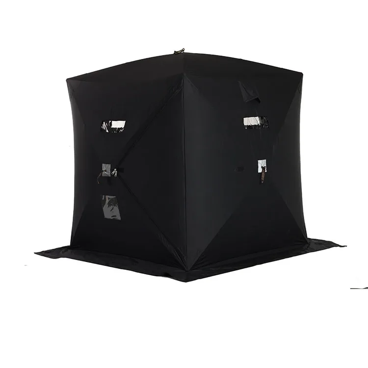 
Wholesale Customized Good Quality Heavy Duty Fishing Pop Up Ice Shelter With Floor 