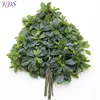 artificial the maple leaves bamboo leaves hitom leaf simulation plastic tree fake grreen leaves for decoration flower
