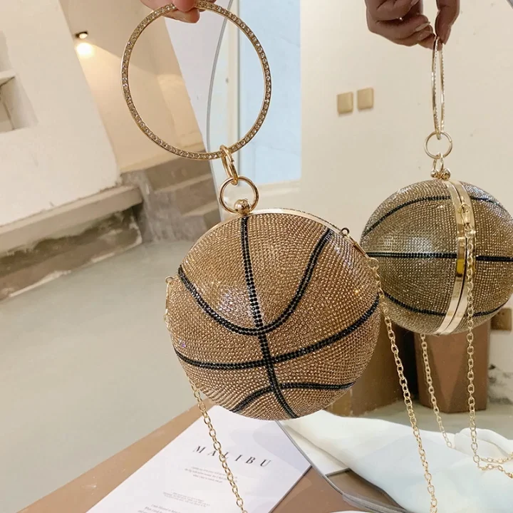 basketball chain purse