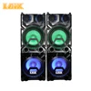 Laix DS-2 Pro Stage Speaker Home Speakers System Karaoke Dual 12 inches Bass 2019 new Active Speaker Wood DJ creative