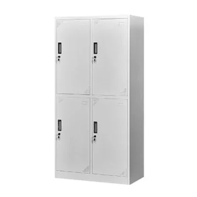 White Heavy-duty Locker Cabinet Locker For Storage Lock Cabinet For ...