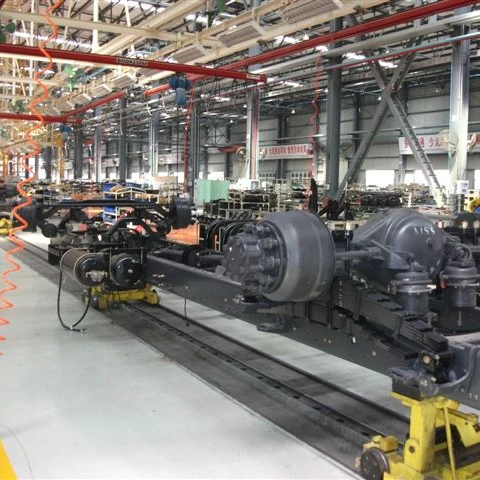 
automobile assembly equipment welding line welding equipment SKD truck assembly line 