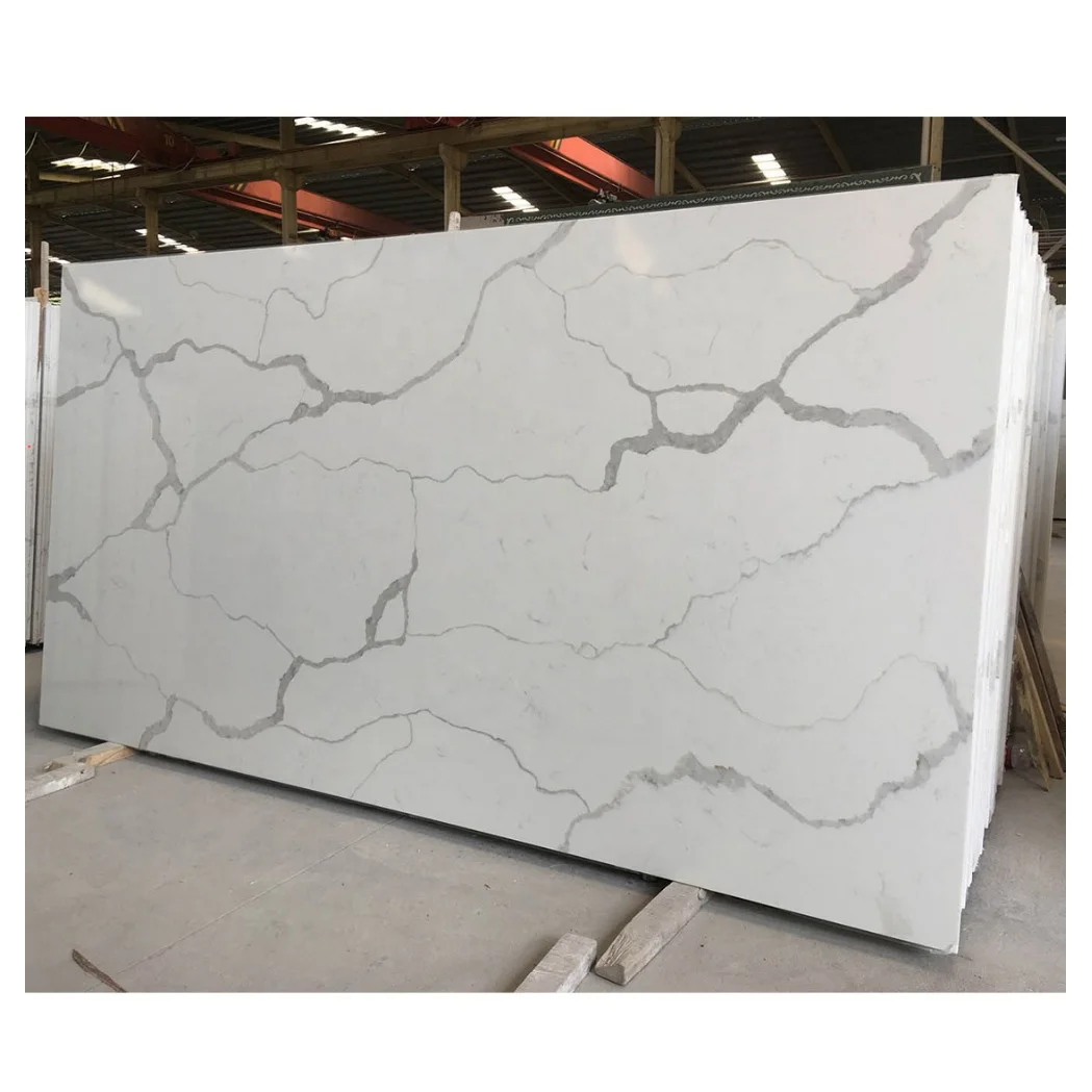 Artificial Stone Veneer Solid Surface Cut To Size White Marble