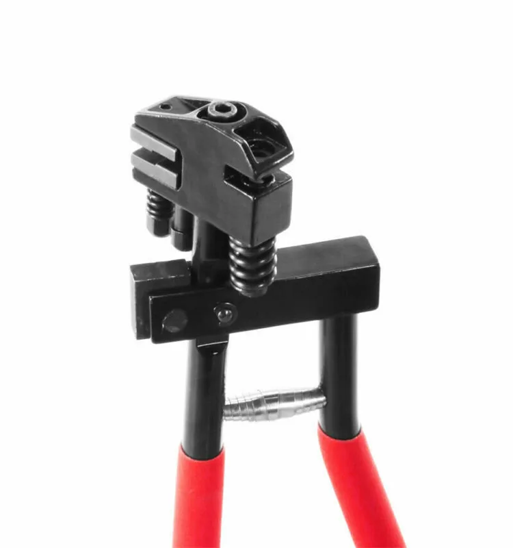 2 In 1 Panel Flange Pliers Crimp Tool Flexible Jaw 5 Mm Punch For Punching Holes Spot Welding