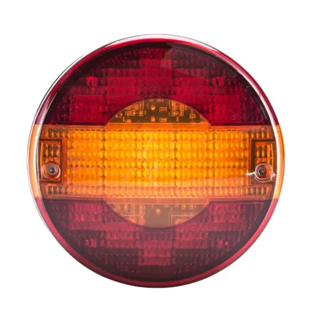 12v 180ma Round Hamburger Led Trailer Lights Rear Truck Combination