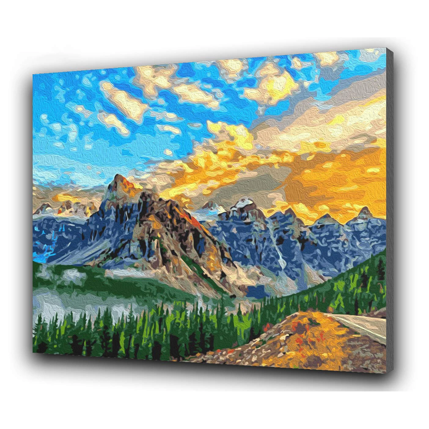 Diy Oil Painting By Numbers For Adults Kit,Diy Oil Painting Bedroom 20*