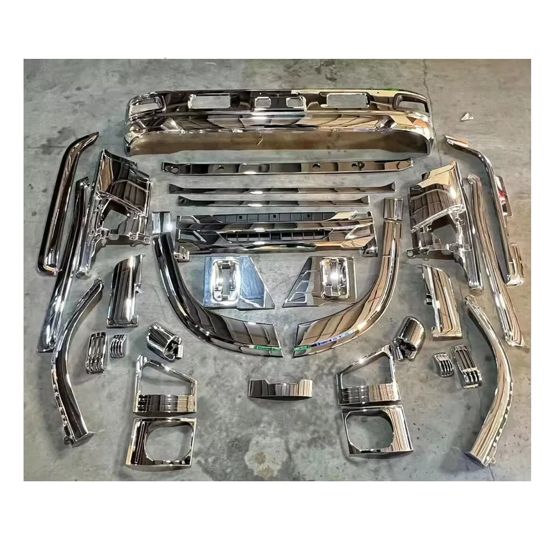 k*0様 ISUZU クロームエアロパーツ Isuzu Truck Spare Parts Chrome Full Set for FRR NPR NKR 700P Body