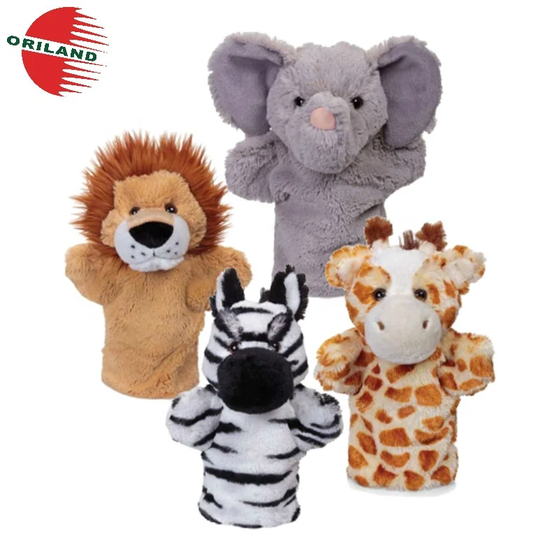 Icti Factory Lovely Animal Cheap Custom Plush Hand Puppets For Adult ...