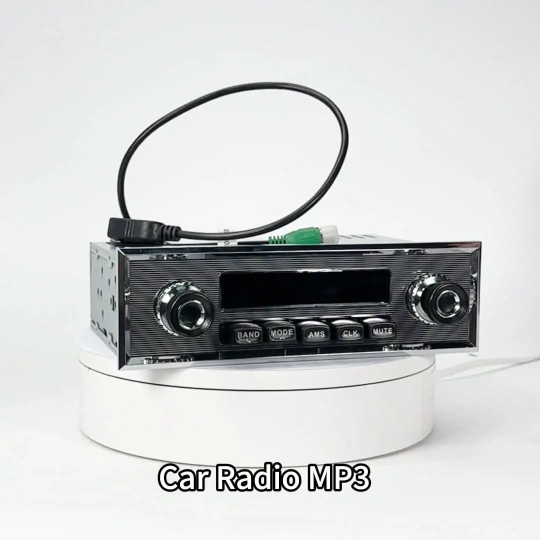GRANDnavi 1DIN カーラジオ MP3プレーヤー クラシックカー レトロ