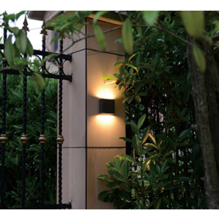 Black Yellow Light China Lamp Manufacturer Outdoor Waterproof For Wall