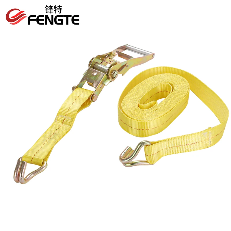 Truck high tension polyester car tie down ratchets