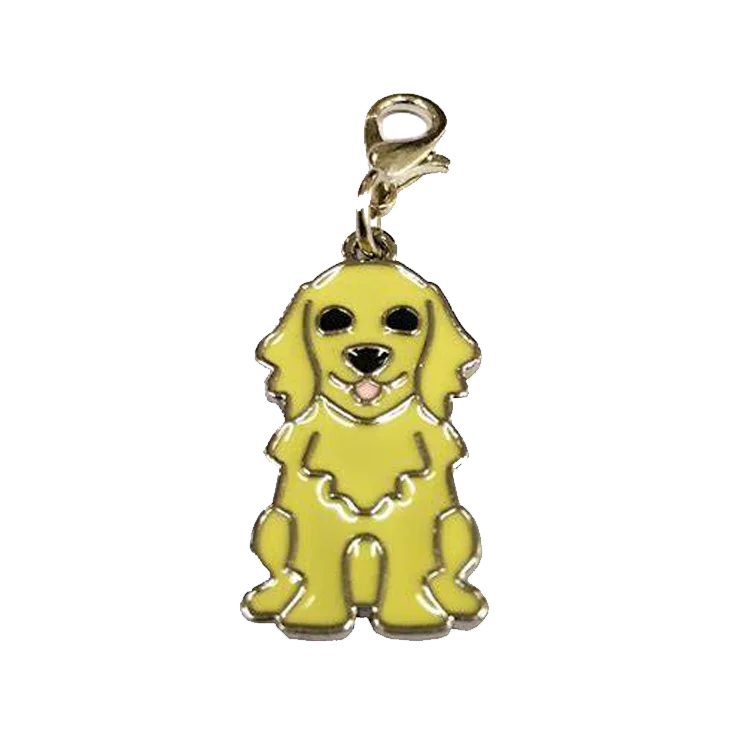 High Quality Custom Dog Shaped Soft Enamel Metal Keychains - Buy Metal ...