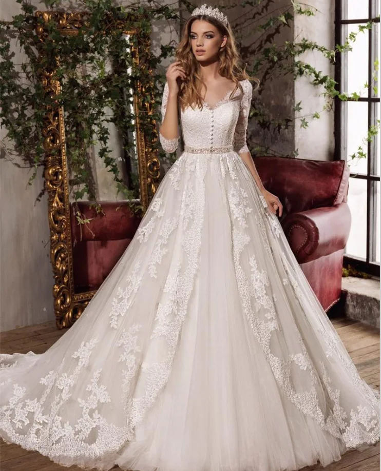 vestido noiva luxo