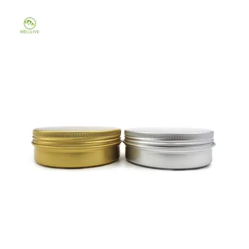 large round tin containers