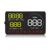 Car HUD OBD2 Head Up Display Projector Overspeed Voltage Alarm Water Temperature Rotating Speed Multifunction Display